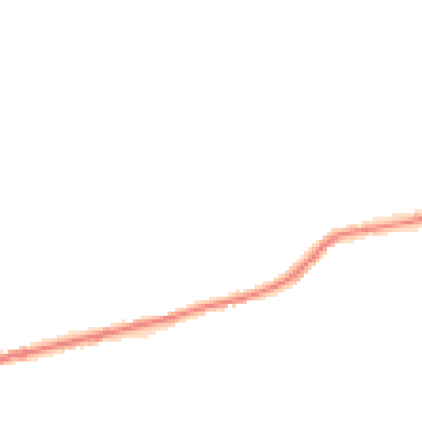 Night-time road noise heatmap for SK22 1BW