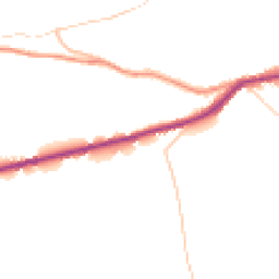 Daytime road noise heatmap for SK22 1DA