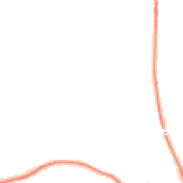 Night-time road noise heatmap for SK22 2HH