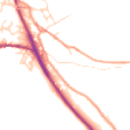 Daytime road noise heatmap for SK22 2LP