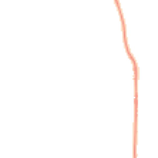 Night-time road noise heatmap for SK22 2NH