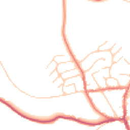 Daytime road noise heatmap for SK22 3DD