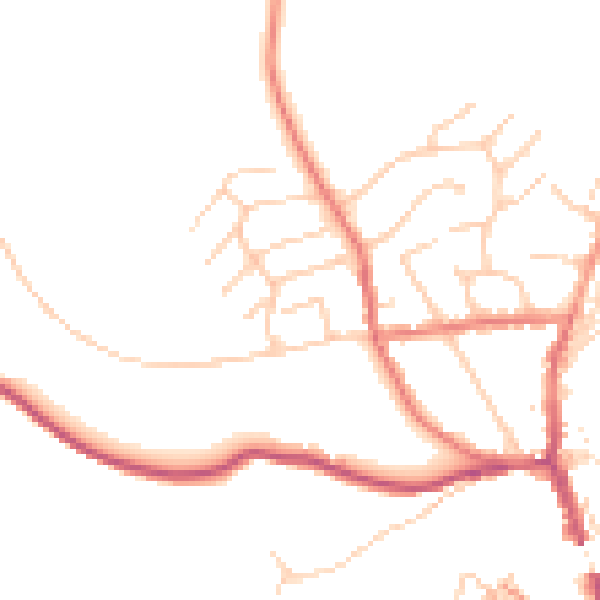 Daytime road noise heatmap for SK22 3DS