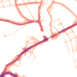 Daytime road noise heatmap for SK22 3HP