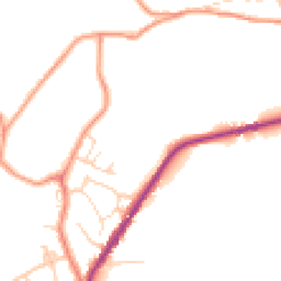 Daytime road noise heatmap for SK22 4DD