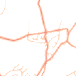 Daytime road noise heatmap for SK22 4ED