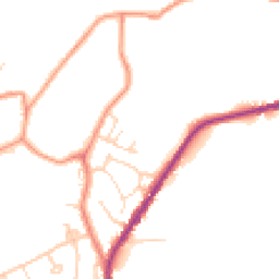 Daytime road noise heatmap for SK22 4HD