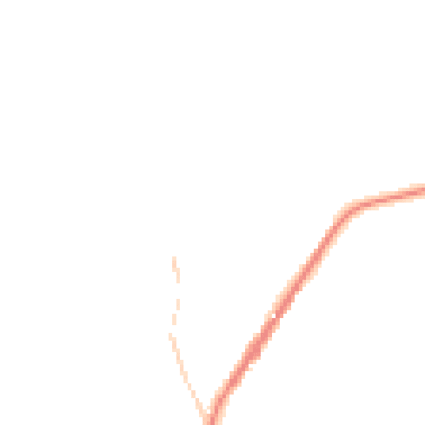 Night-time road noise heatmap for SK22 4HW