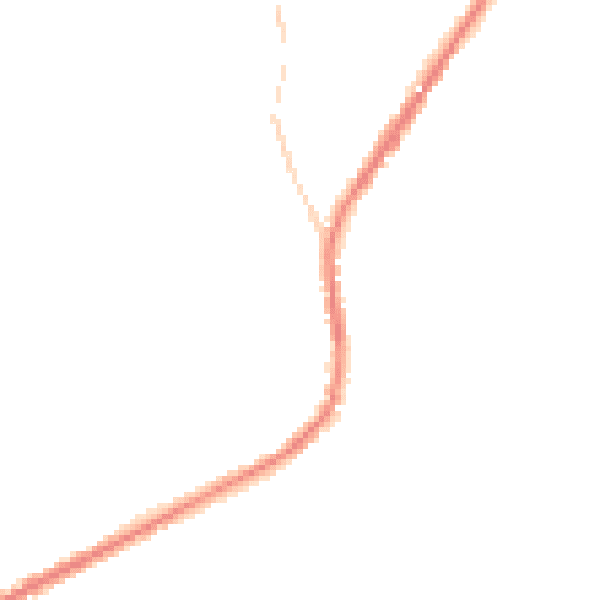 Night-time road noise heatmap for SK22 4LP