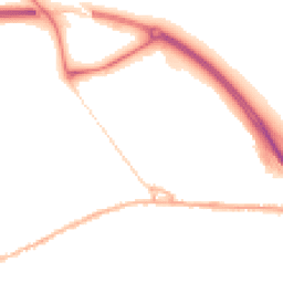 Night-time road noise heatmap for SK23 0JQ