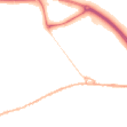 Night-time road noise heatmap for SK23 0JZ