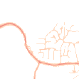 Daytime road noise heatmap for SK23 7BQ