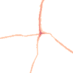 Night-time road noise heatmap for SK23 7GE