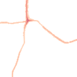 Night-time road noise heatmap for SK23 7JD