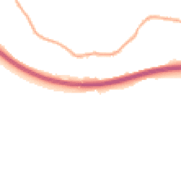 Night-time road noise heatmap for SK23 7NQ
