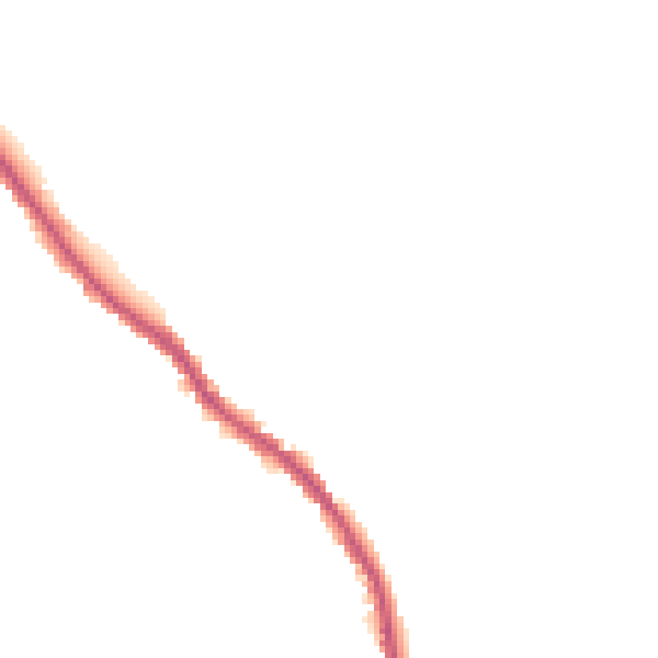 Night-time road noise heatmap for SK23 7QR