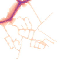 Daytime road noise heatmap for SK7 1AS