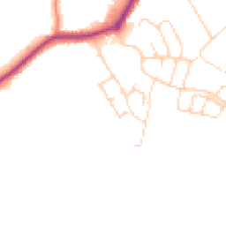 Daytime road noise heatmap for SK7 1AT