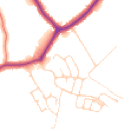 Daytime road noise heatmap for SK7 1SB