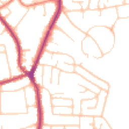 Daytime road noise heatmap for SK7 2DS