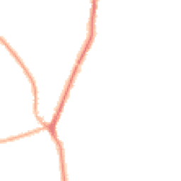 Night-time road noise heatmap for SK7 2DT
