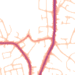 Daytime road noise heatmap for SK7 2QB
