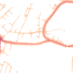 Daytime road noise heatmap for SK7 3NG