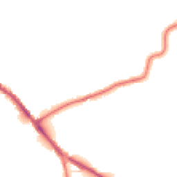 Night-time road noise heatmap for SK7 4PZ