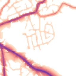 Daytime road noise heatmap for SK7 4RR