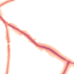 Night-time road noise heatmap for SK7 6AG