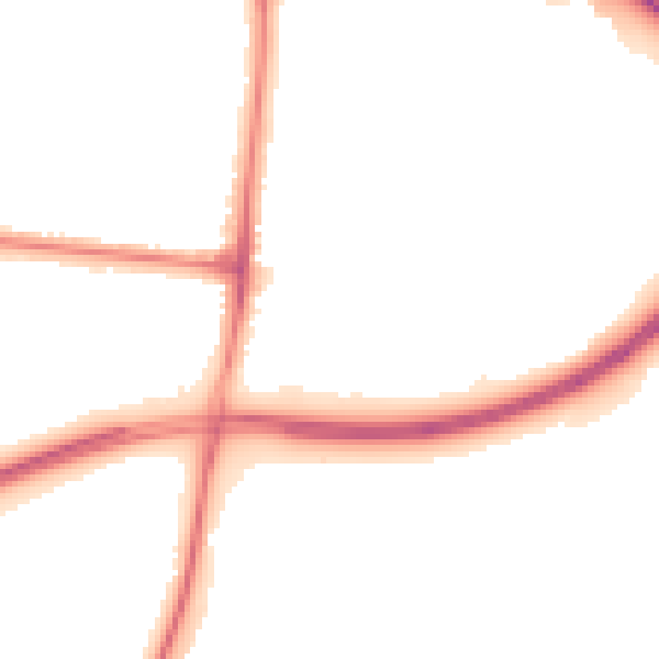 Night-time road noise heatmap for SK7 6DX