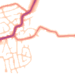 Daytime road noise heatmap for SK7 6LT