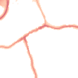 Night-time road noise heatmap for SK8 1BQ