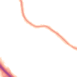 Night-time road noise heatmap for SK8 1JX