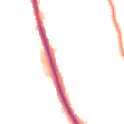 Night-time road noise heatmap for SK8 1LW