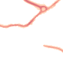 Night-time road noise heatmap for SK8 2AW