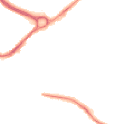 Night-time road noise heatmap for SK8 2DD