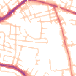 Daytime road noise heatmap for SK8 2ER