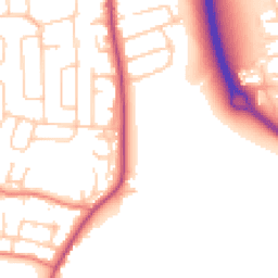 Daytime road noise heatmap for SK8 3XL