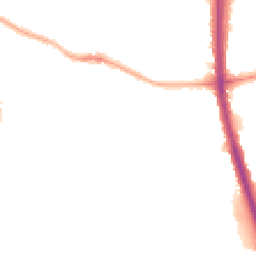 Night-time road noise heatmap for SK8 4LS