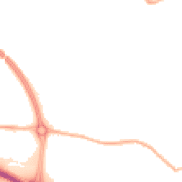 Night-time road noise heatmap for SK8 6NX