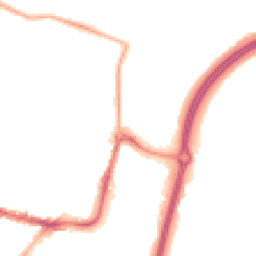 Night-time road noise heatmap for SK9 1BJ