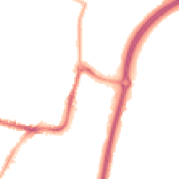 Night-time road noise heatmap for SK9 1BL