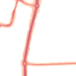 Night-time road noise heatmap for SK9 1DA