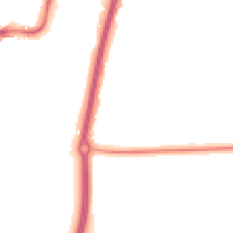 Night-time road noise heatmap for SK9 1ES