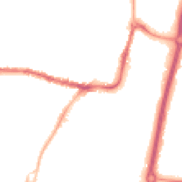 Night-time road noise heatmap for SK9 1HY