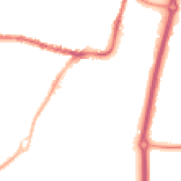 Night-time road noise heatmap for SK9 1LS