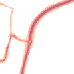 Night-time road noise heatmap for SK9 2DH