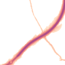Night-time road noise heatmap for SK9 2PD