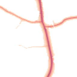 Daytime road noise heatmap for SK9 4JB